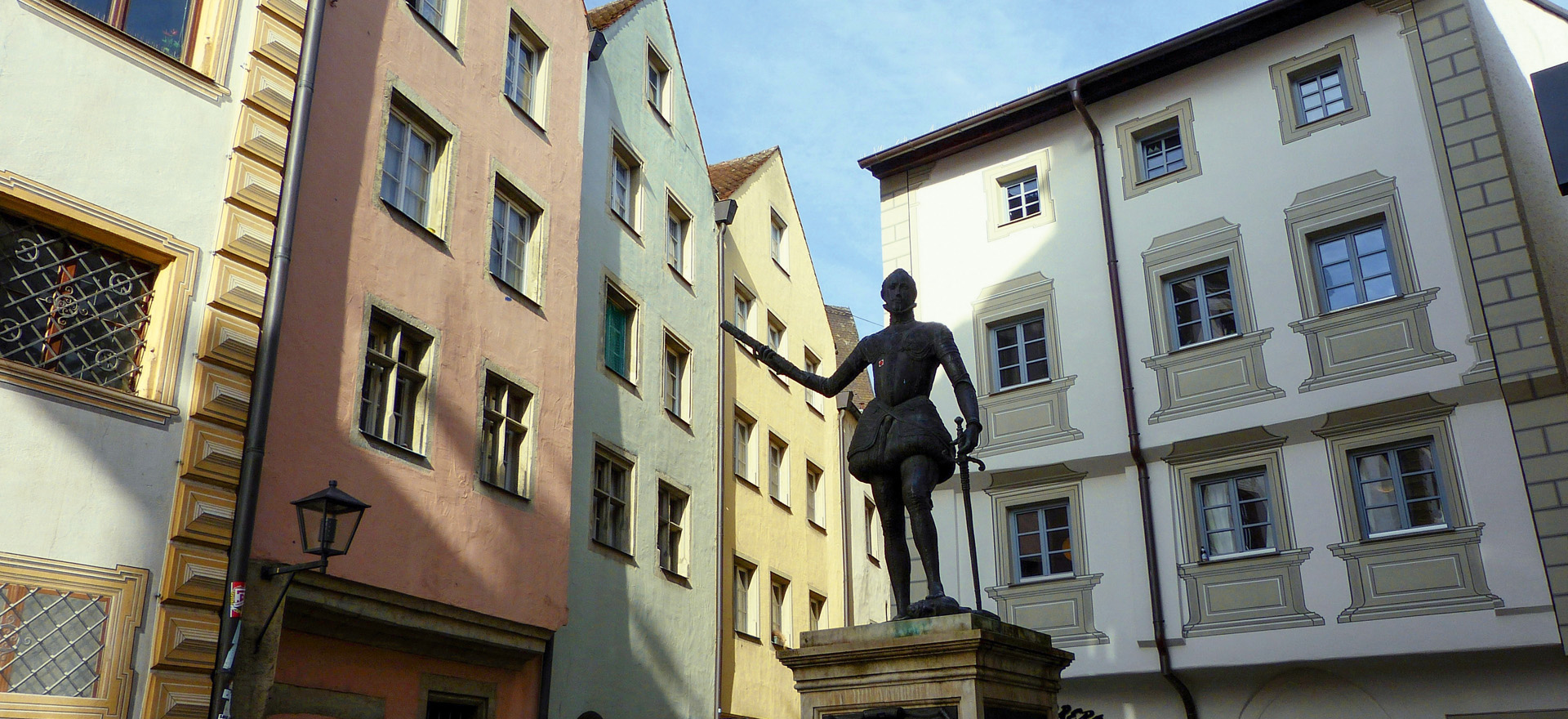 Das Denkmal des Don Juan de Austria am Zieroldsplatz