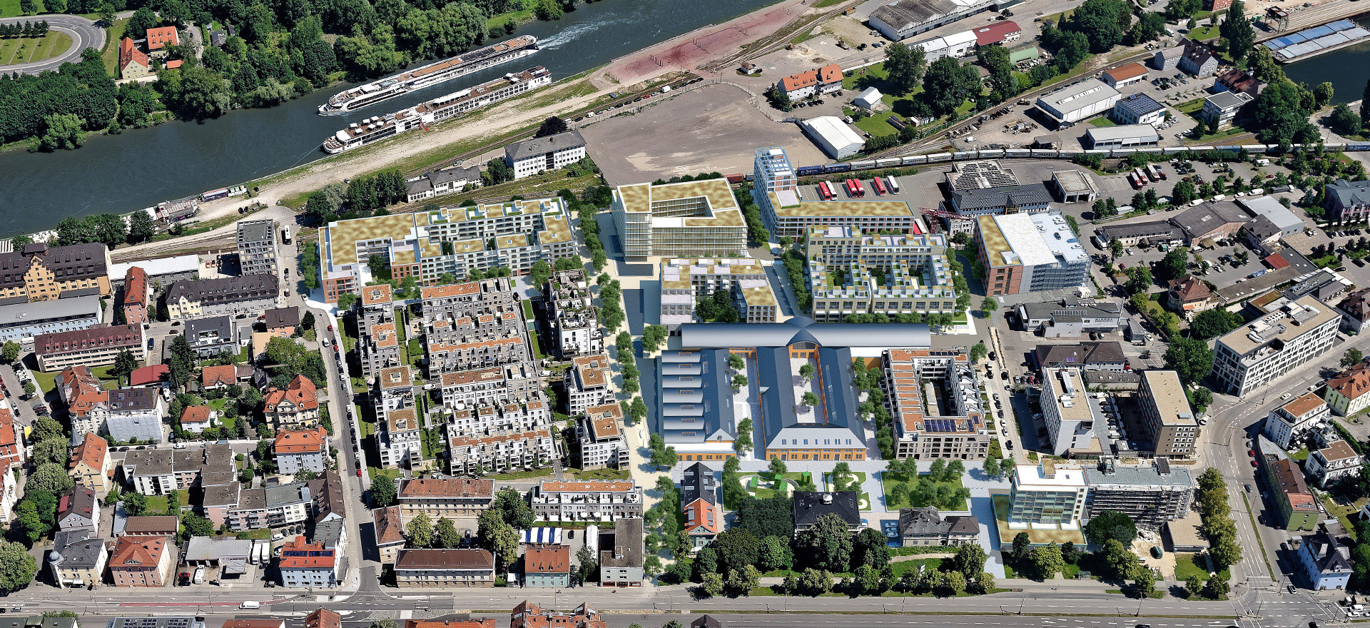 Vom Industriegebiet aus dem 19. Jahrhundert zum Wohnquartier
