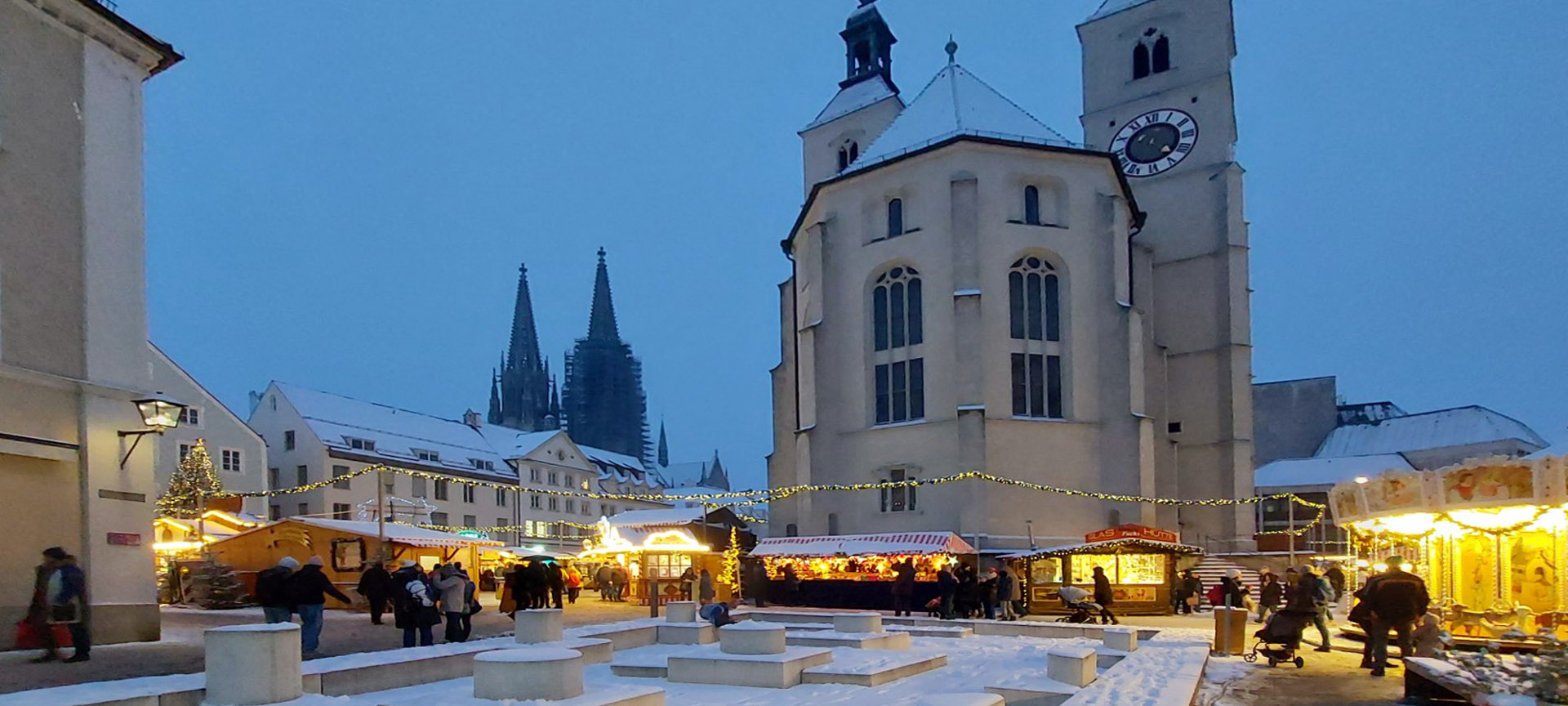 Der Zauber der Weihnachtszeit ist in allen Ecken zu sehen